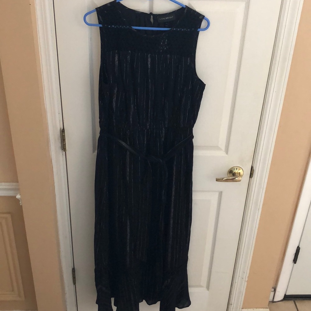 Lane Bryant Black Maxi Dress Sz 14/16 brand new with tags NWT
